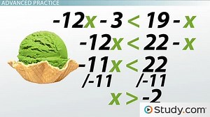 Solving Linear Inequalities: Practice Problems