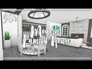 Welcome to Bloxburg II Modern One-story 30K family house *NO GAMEPASSES*