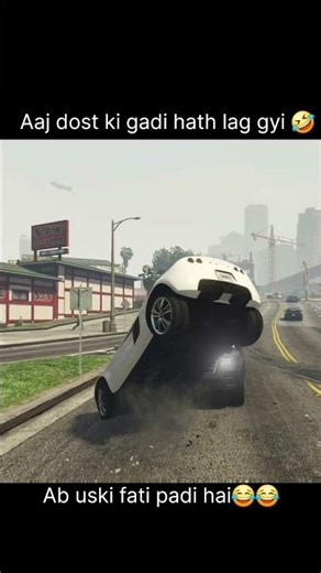 GTA 5 Car crash PS5 #shorts