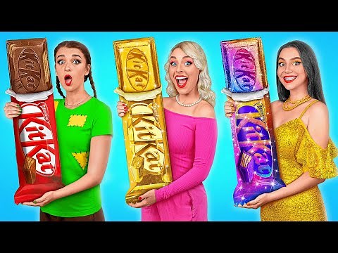 Rich vs Broke vs Giga Rich Food Challenge | Food Battle by Multi DO Challenge