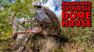 Exploring an abandoned geodesic dome house left empty for 31 years