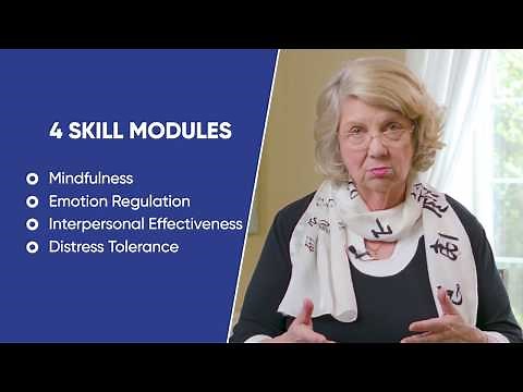 Dr. Marsha Linehan: The 4 Skills Modules of DBT