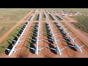 The HUGE AIRPLANE GRAVEYARD in Australia