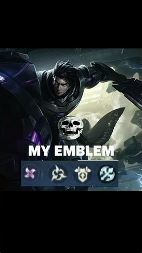 My Emblem 💀 #shorts #mlbbindonesia #shortsfeeds #mlbbshorts #emblems