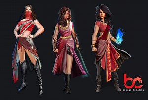 indian female Warrior, Beyond Creation