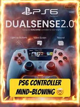 🤯 PS6 Controller: Haptics So Advanced You'll FEEL Everything! (Mind-Blowing)