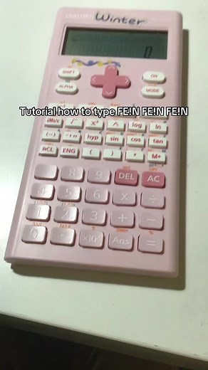 How to Type FE!N on Calculator: Step-by-Step Tutorial