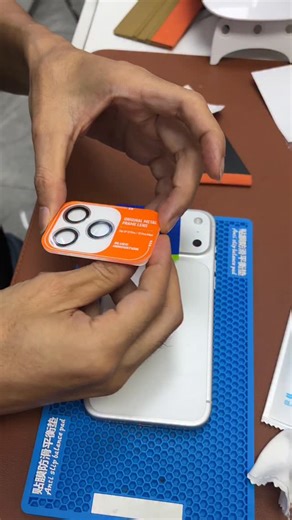 44K views · 5K reactions | Apple 17promax blue full set of tempered film lens film mobile phone case #mobile digital #digital products #love love #high appearance #Hanchuan professional mobile phone film | Tech way | Facebook