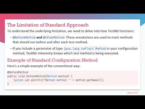 How to Get @ Test Method Reference in TestNG Configuration Methods