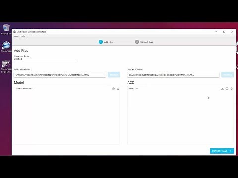 Studio 5000: Connecting Logix programs to third-party modeling software using Simulation Interface