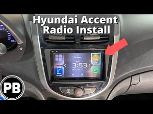 2012 - 2017 Hyundai Accent Radio Install
