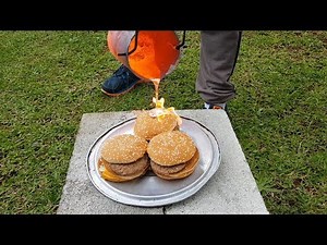 CRIEI O PRIMEIRO BIG MAC METÁLICO DO BRASIL (COBRE DERRETIDO)