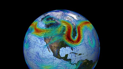 NASA Scientific Visualization Studio | The Polar Jet Stream