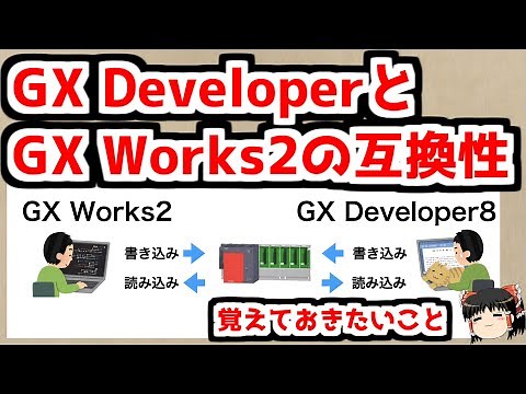 GX DeveloperとGX Works2の互換性は？