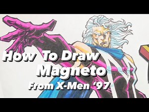 How to Draw Magneto From X-Men ‘97