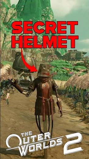 DO NOT MISS THIS SECRET HELMET IN OUTER WORLDS 2