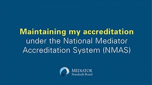 Becoming a mediator