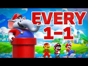 Design Evolution Of 2D Mario In Every First Level (1985-2024)