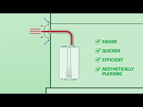 How to: Concentric and common venting for tankless water heaters
