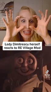 175K views · 1.4K reactions | Maggie Robertson AKA Lady Dimitrescu reacts to the Resident Evil Village Thomas the Tank Engine mod by Crazy Potato on Nexus Mods! | IGN | Facebook