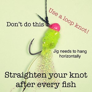 Loop Knots For Crappie Jigs - How To Tie The 3 Best Knots