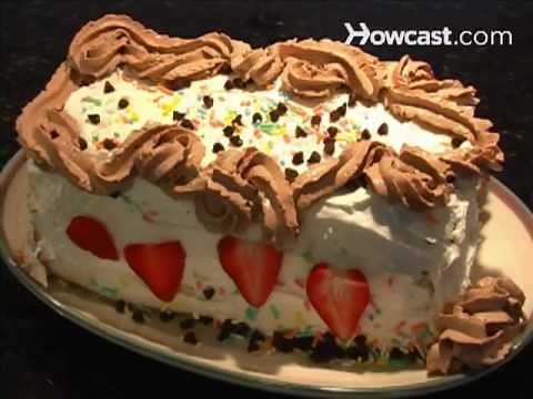How to Make Ice Cream Cake