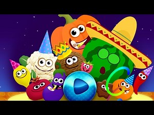 FUNNY FOOD 2! Game for Kids | Learn Color and Shapes with Funny Game