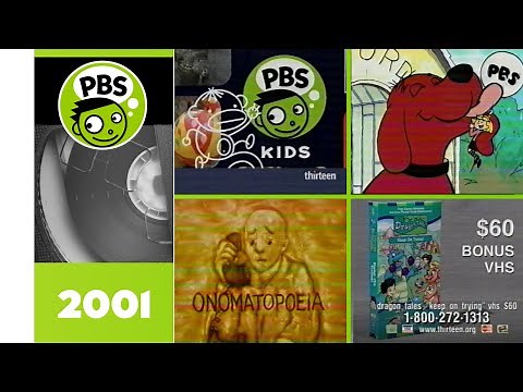 WNET Thirteen (PBS Kids) Program Breaks Compilation (Nov/Dec 2001)