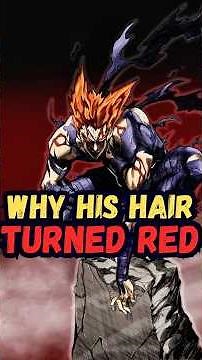 Why Garou’s Hair Turned Red Explained #anime #onepunchman #saitama