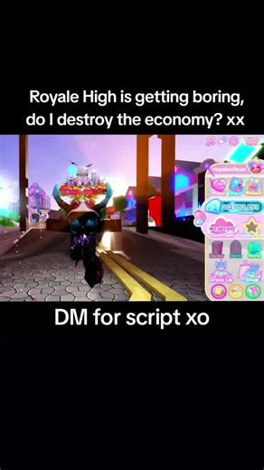 DM for Royale High Script 🩷