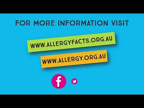 Signs and symptoms of an allergic reaction (including anaphylaxis)