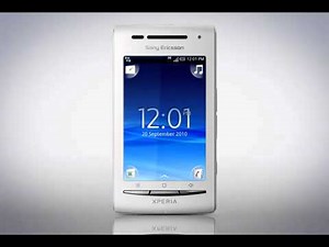 Xperia X8 Getting started