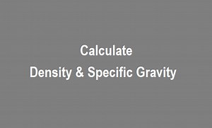 Calculate Density and Specific Gravity - InstrumentationTools