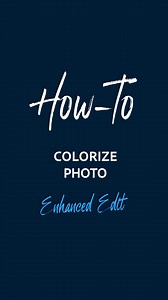 Want to give new life to a black and white snap? With Colorize Photo, you can easily pick from a variety of presets, and then use simple adjustments to get the perfect look. https://adobe.ly/2nQjnS8 (Watch with sound on) | Adobe Photoshop Elements & Premiere Elements