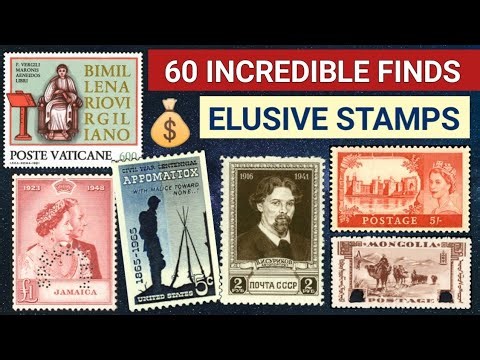 Rare Valuable Stamp Discoveries | 60 Incredible Philatelic Finds