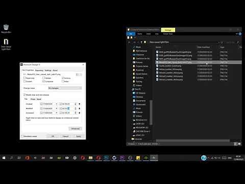 Attribute Changer: edit meta data for created, modified, accessed info of files to set timestamps