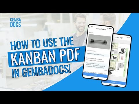 How to use the NEW Kanban PDF in GembaDocs!