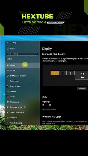 how to Change the Display Scaling in windows 10