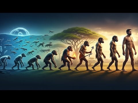 "From the First Cell to Modern Humans – 4 Billion Years of Evolution#Evolution #HumanEvolution