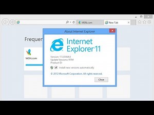 Upgrade Internet Explorer in Windows 7 | Install Internet Explorer 11 in Windows 7 (Bangla)