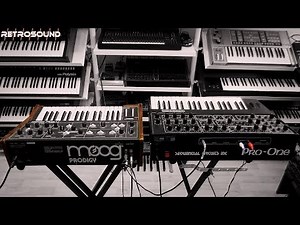 Sequential Pro-One vs. Moog Prodigy - Analog Synthesizer Battle