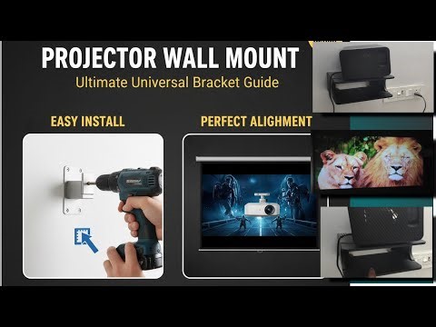 Ultimate Projector Wall Mount Stand Guide: Universal Heavy Duty Bracket