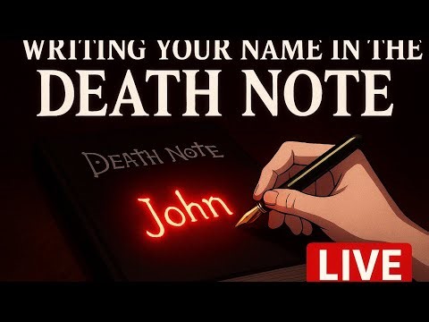 Writing SUBSCRIBERS NAME CHALLENGE #deathnote