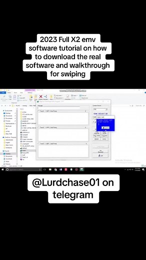 Full X2 emv software tutorial on how to download the real software and walkthrough for swiping #×2software #whitecardsmethod #tutorial