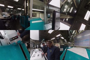 See The New York Times roll off the presses in this 360° video tour of our largest printing facility. #Daily360 | The New York Times