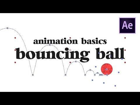 Animation Basics - Bouncing Ball (After Effects Tutorial)