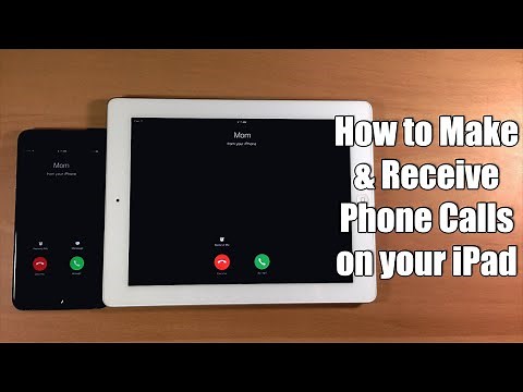 How to Make & Receive Phone Calls on Your iPad