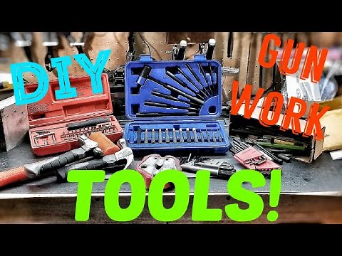 At Home Gunsmith Tools for beginners. What tools will get you started
