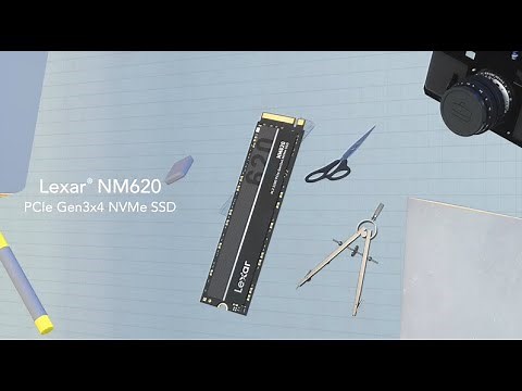 Lexar® NM620 M.2 2280 PCIe Gen3x4 NVMe SSD