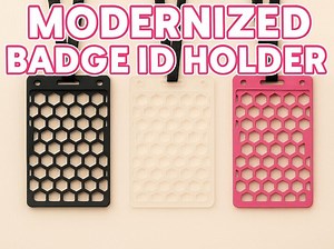 Modernized Badge ID Holder - Etsy
